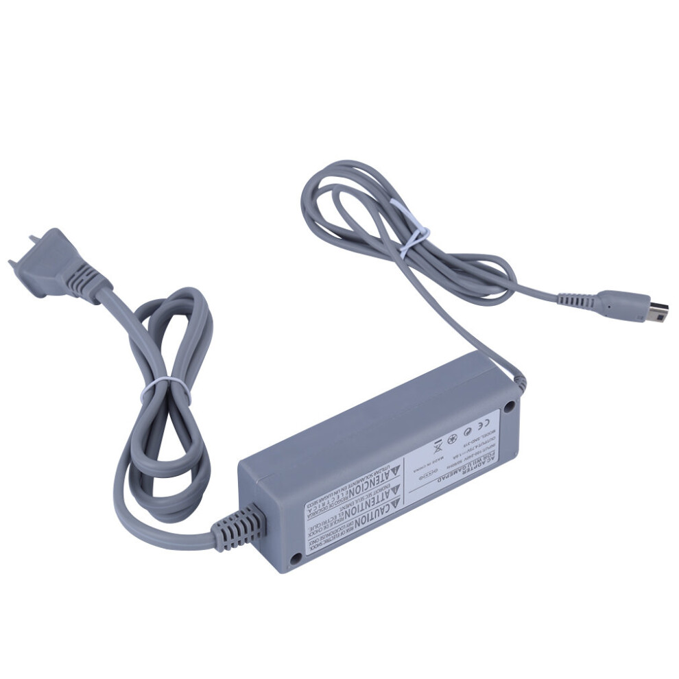 Us Type Home Wall Charger Adapter Power Supply For Nintendo Wii U Gamepad Grey 5063131610673