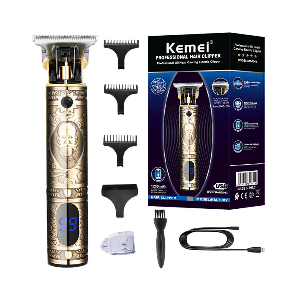 Wejoy Kemei Professional Hair Trimmer For Men Grooming Powerful Beard Hair Clipper Electric Barber Hair Cutting Machine Rechargeable