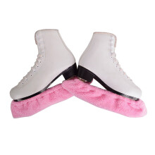 1 Pair Ice Skating Figure Skate Blade Cover Guard Protector Elastic Fleece Anti-rust Water Absorption Uptake S M L XL XXL