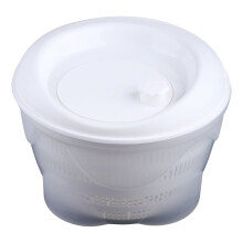 Manual Vegetable Dehydrator Salad Spinner Large Lettuce Drain Filter Washing Basket with Rotary Handle Fruit Dryer Bowl