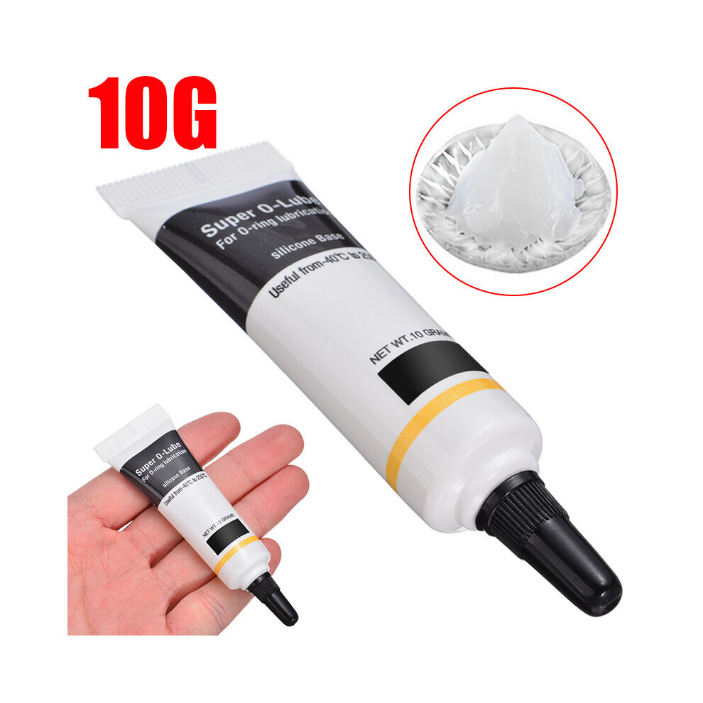 1Pc New 10G Food Grade Silicon Grease Lubricant Super O-Lube O-Ring Lubrication Good Waterproof Sealing Grease 5063131315462