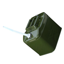 1pc Fuel Tank Outdoor Portable 10L Oil Container Gasoline Carrying Can Petrol Can