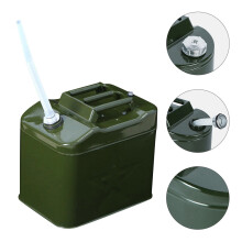 1pc Fuel Tank Standby Portable Outdoor Gasoline Carrying Can Fuel Tank Petrol Can