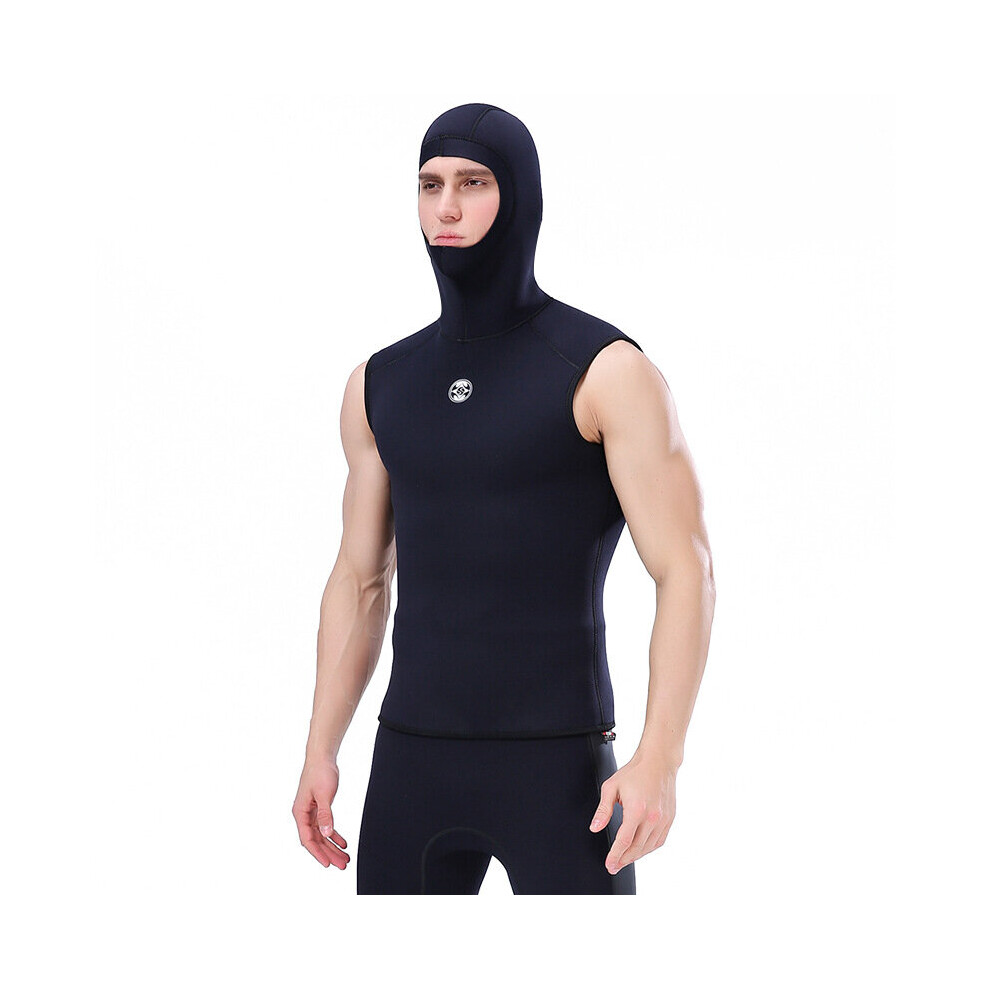 Slinx 3MM neoprene men's Hooded vest wetsuit scuba diving skin diving