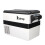 Car Refrigerator Portable Small Freezer,  Plastic Black Light Gray Movable Low-Temperature 1