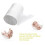 Baby Flushable Biodegradable Cloth Nappy Diaper Bamboo Liners 100 Sheet/Roll 3