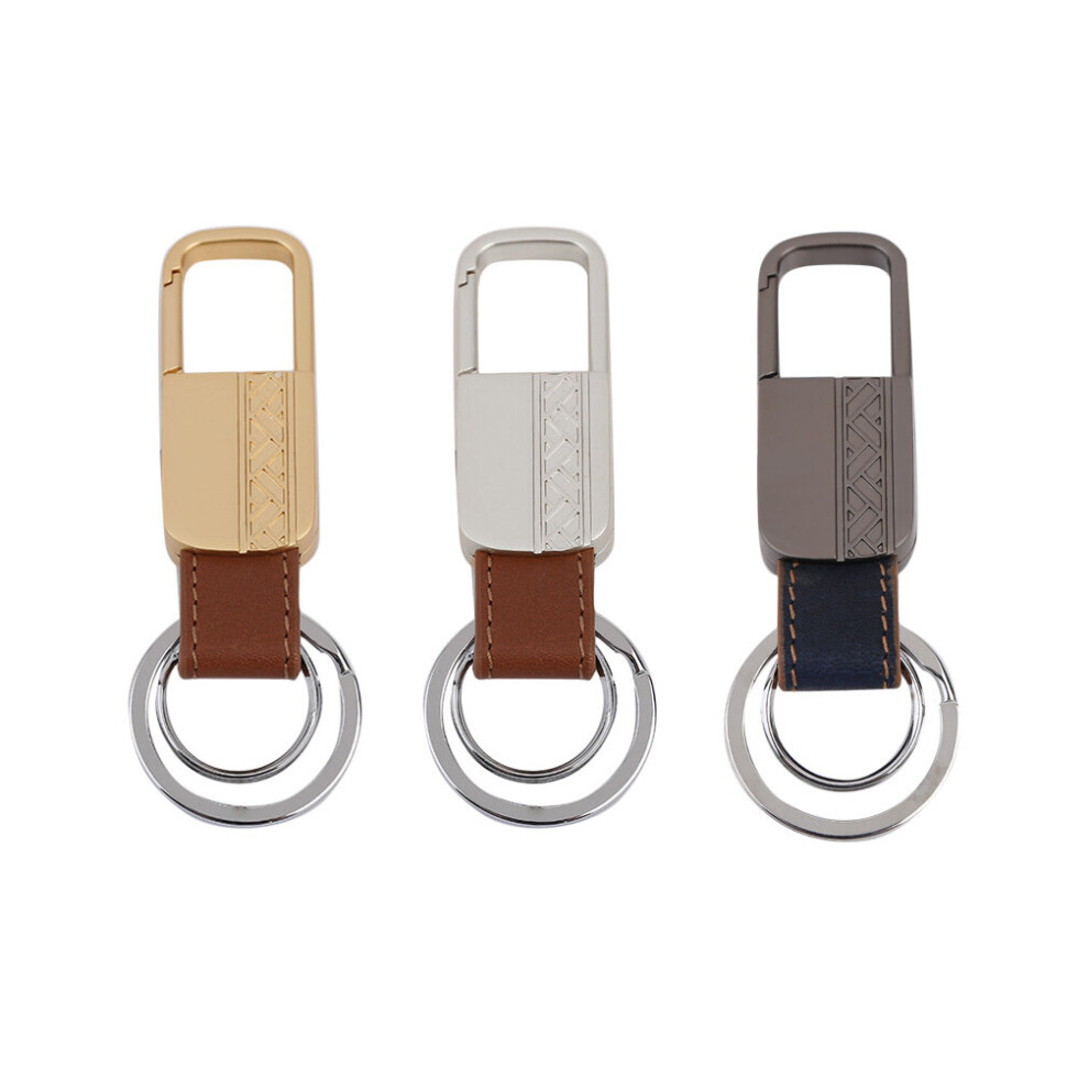 Metal Intelligent Bidirectional Anti-Lost Key Ring Keychain Key Finder 5063131639353