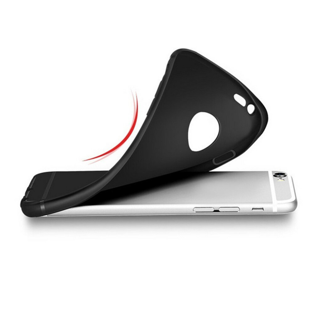 Silicone Matte Back Cover Shockproof Protective Phone Case Shell For Iphone 5063131630428