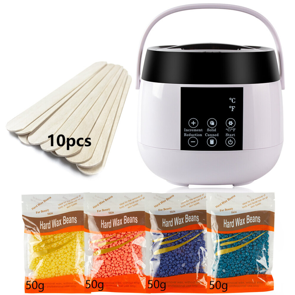 Wejoy Hair Removal Smart Wax-Melt Machine Heater Set Wax Beans Warmer Paraffin Heater Waxing Kit Epilator Depilatory Cera Depilatori