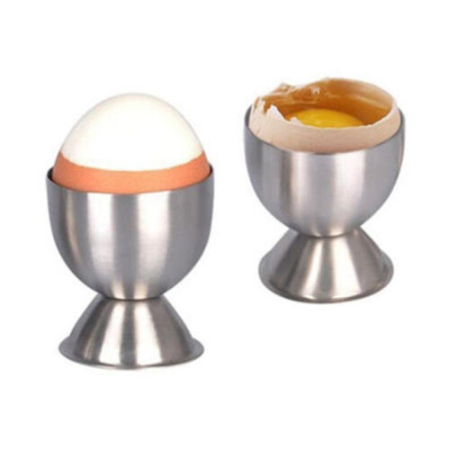 Aihogard Stainless Steel Soft Boiled Egg Cups Egg Holder Tabletop Cup Stand Kitchen Breakfast Cooking Tool 1