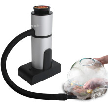 BORUiT Portable Molecular Cuisine Smoking Gun Food Cold Smoke Generator Meat Burn Smokehouse Cooking for Grill Smoker Wood