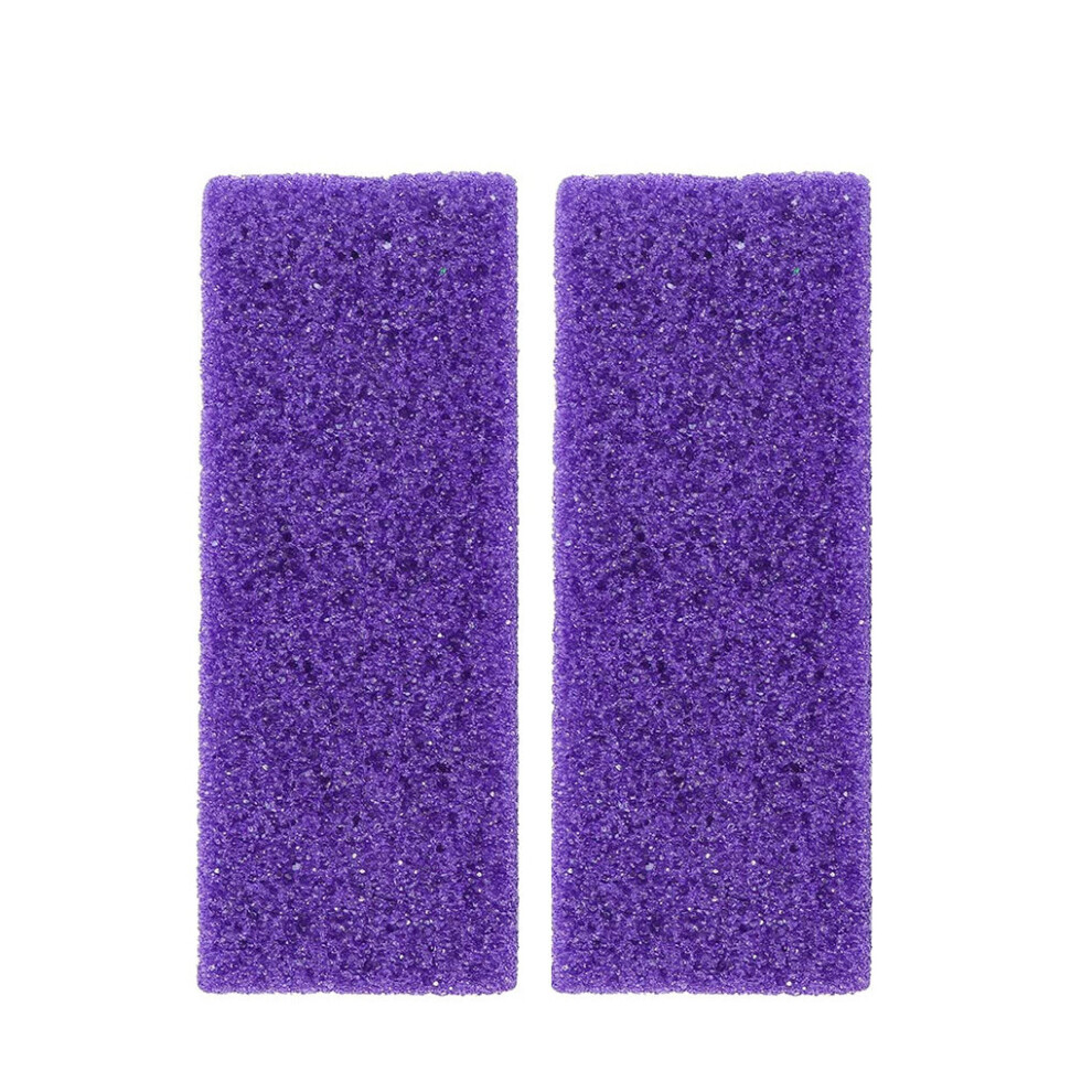Wejoy 2Pcs Foot Pumice Stone Exfoliating Scrub Remover Hard Dead Skin Portable Pu Scrub Foot Care Pumice 2021 New Arrivals