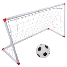 Indoor Outdoor Folding Mini Children Football Soccer Goal Post Net Set with Pump Kids Sport Toy Training Tool