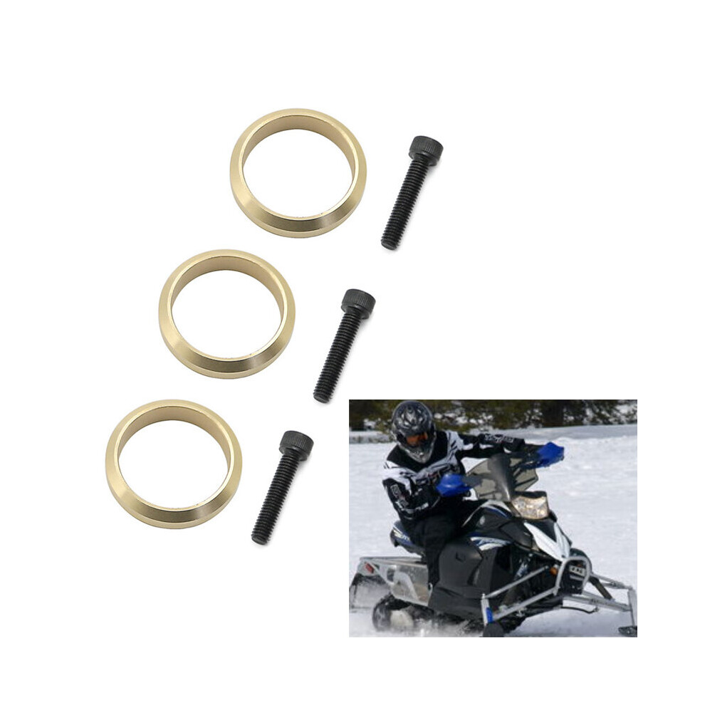 Snowmobile Copper Exhaust Gasket Set For Yamaha Rx1 Rx1-Er / Rx Warrior / Apex Er Rtx Gt Se Ltx Mtx / Attak 99999-03989-00 5063131524437