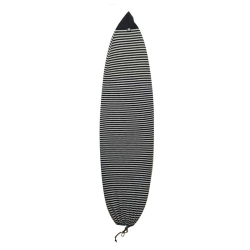 Elastic Surfboard Sock Cover With Drawstring Closure Lightweight Durable Surfing Board Bag Protective Pointed Nose,6.0Ft 2