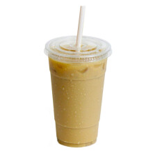 700ml (24 oz?Clear Plastic Cups With Lids for Iced Cold Drinks Coffee Tea Smoothie Bubble Boba, Disposable, Extra Large Size