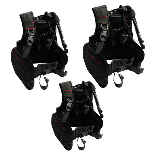 Diving BCD Buoyancy Control Compensator Vest Lift Capacity 38.2lbf - 40.3lbf 1