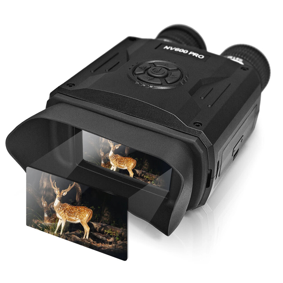 Nv600 Pro Digital Night Vision 3.5 Inch Screen Binoculars Image Video Recording Zoom Infrared Camera For Outdoor Hunting Patrol 5063131463927