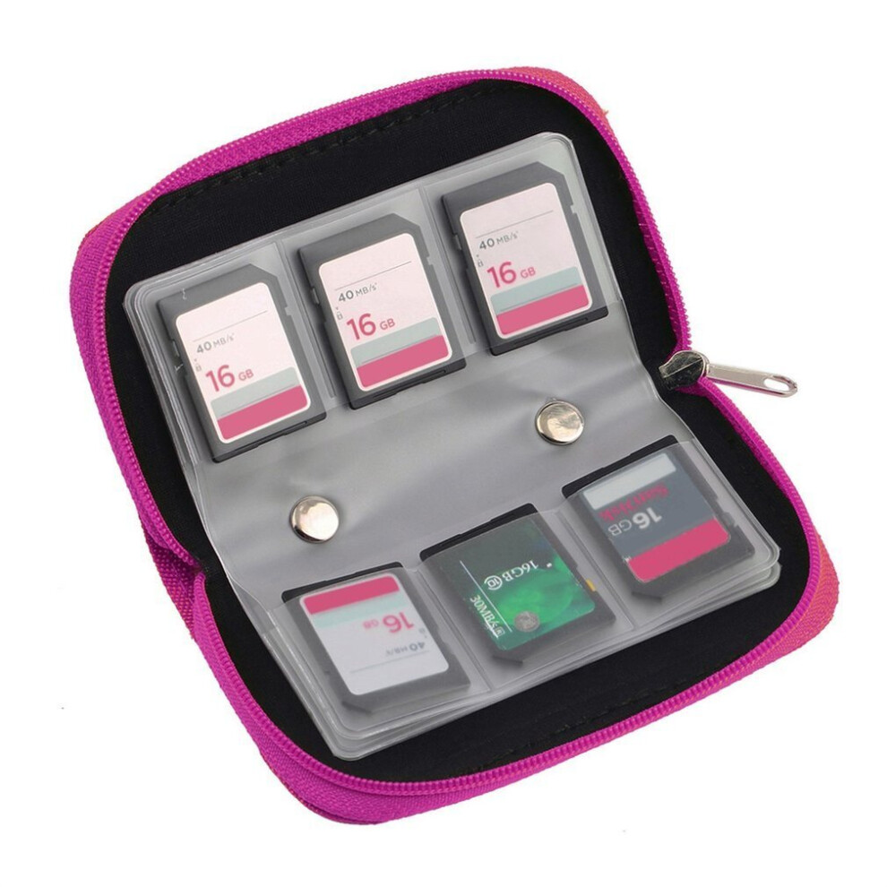 Security Digital Memory Card Mmc Cf Storage Carrying Pouch Case Holder Wallet 5063131592351