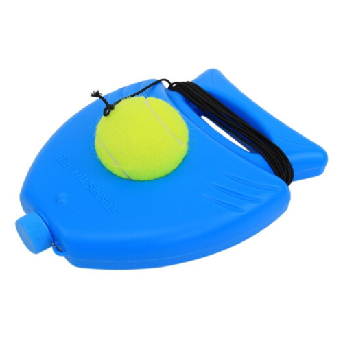 Single Practice Tennis Training Device with Ball Elasctic Rope String Self-learning Rebound Tool Aids Exercise Baseboard 2