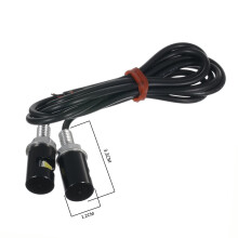 Universal 2x White LED Motorcycle Motorbike Car License Plate Bolt Light Bulb