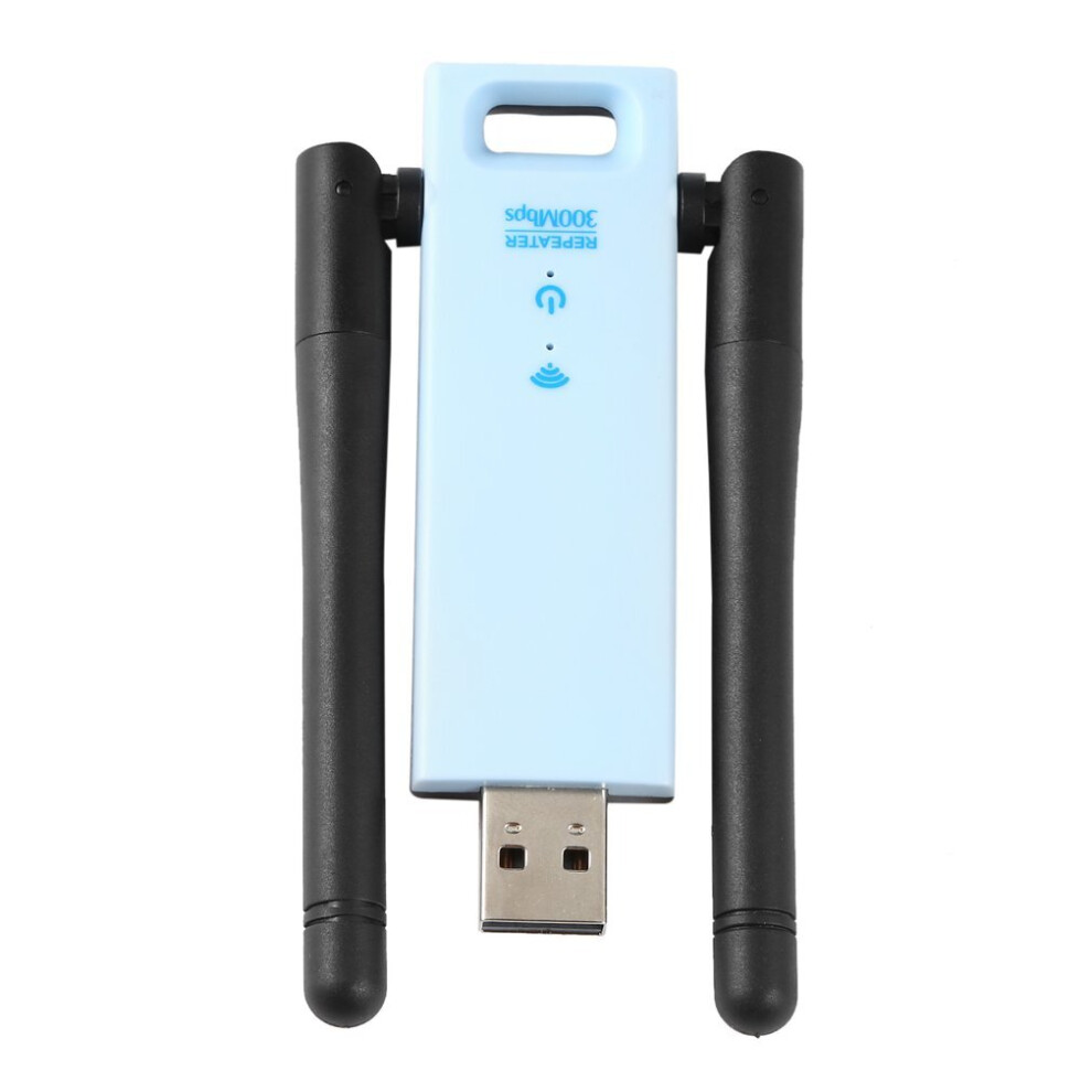 2.4Ghz 300Mbps Wireless Repeater Router Signal Booster Usb Range Extender 5063131630503