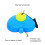 Single Practice Tennis Training Device with Ball Elasctic Rope String Self-learning Rebound Tool Aids Exercise Baseboard 6