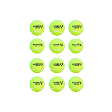 12PCS/Set Tennis Balls Sport Play Practice Cricket Dog Toy Ball Pet Playing Ball Rubber