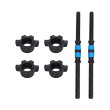 1 Set 50cm Dumbbell Bar Barbell Connecting Rod Hand Bell Grip Rod Household Fitness Equipment Rod for Home Gym Use (2pcs Dumbbel