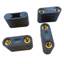 5-10 Pieces /lot Windsurfing Plastic SUP M5 Copper nut 2-hole insert Windsurf Board Footstrap placement Kit
