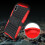 2 in 1 Mobile Phone Protective Case For iPhoneX Cover Shell With Support Stand 4