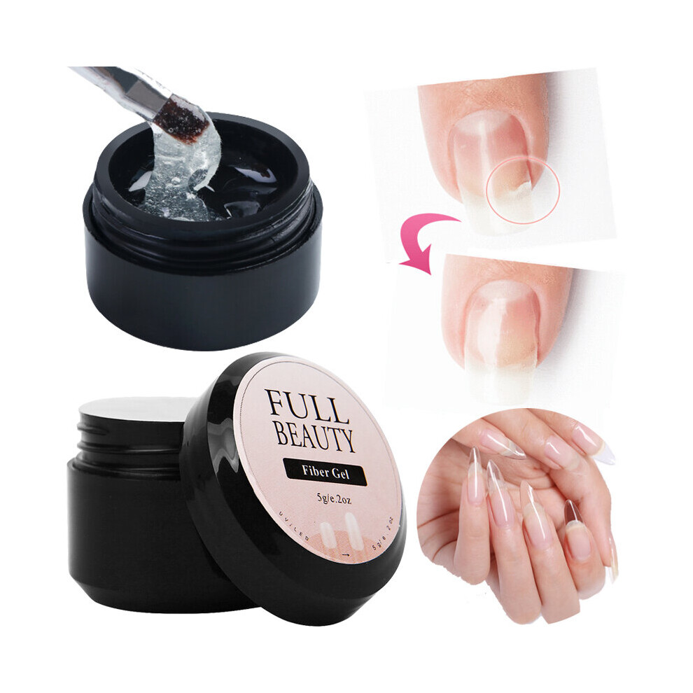 Wejoy 1Pcs Fiber Glue Varnish Nails Repair Uv Gel For Nail Art Extension Building Glue Acrylic Fiberglass Polish Manicure Tool
