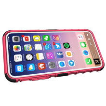 2 in 1 Mobile Phone Protective Case For iPhoneX Cover Shell With Support Stand