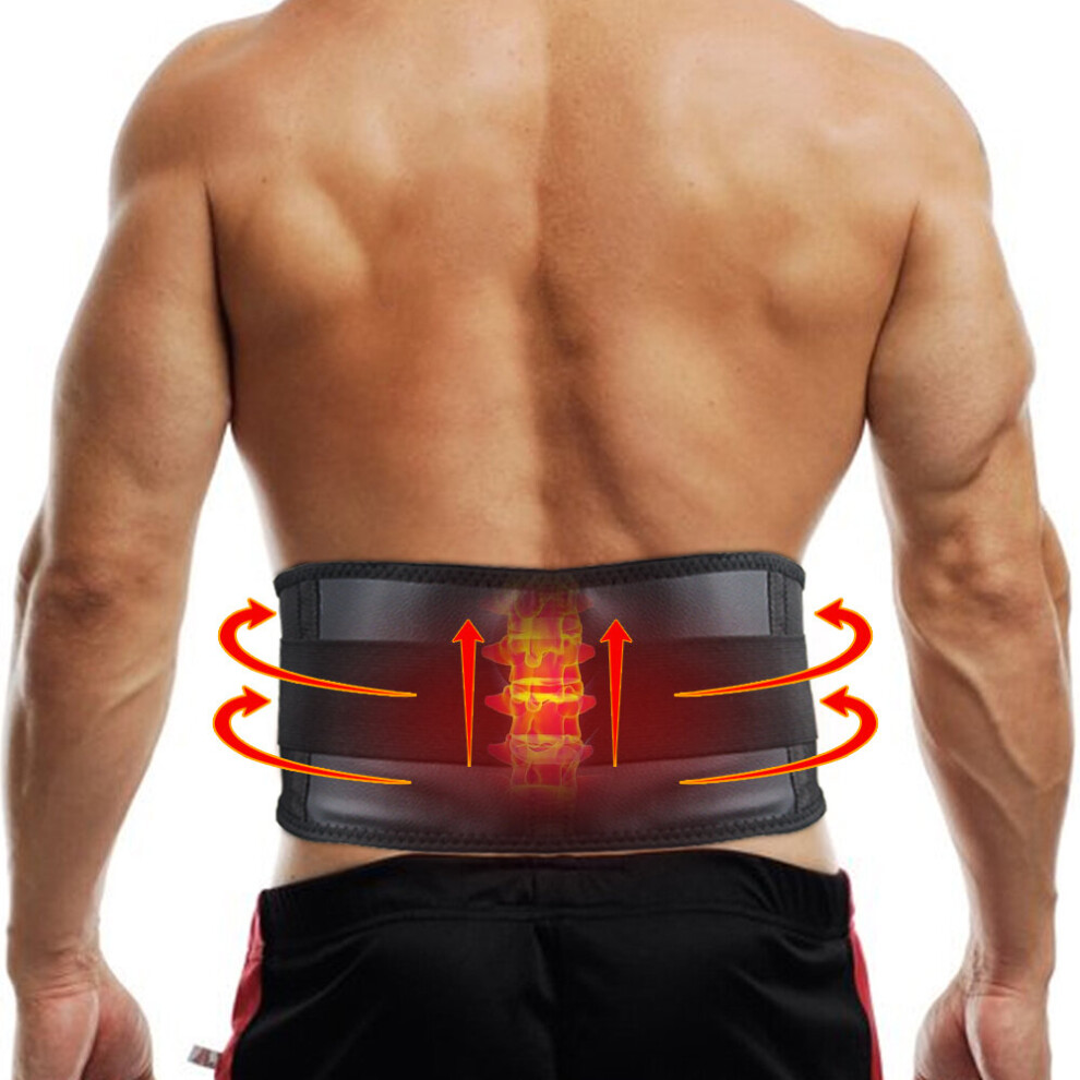 Wejoy 2022New Adjustable Waist Tourmaline Self Heating Magnetic Therapy Back Waist Support Belt Lumbar Brace Waist Bandage Health Care