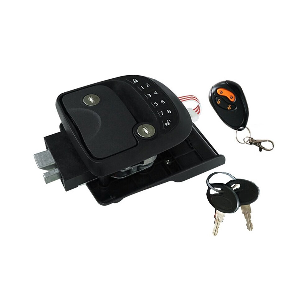 Rv Remote Lock Entry Door Latch Lock Anti-Theft Lock For Travel Trailer Motorhome Rv Security Supplies 5063131434934