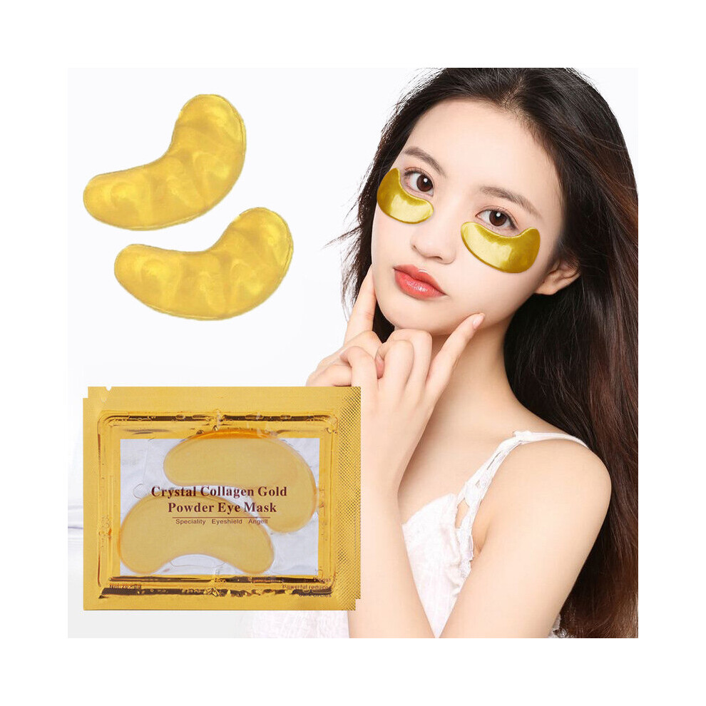 Wejoy Dark 5 Pairs Hyaluronic Acid Repair Eye Patches Remove Circles Moisturizing Eye Mask Crystal Collagen Gel Mask Eye Skin Care