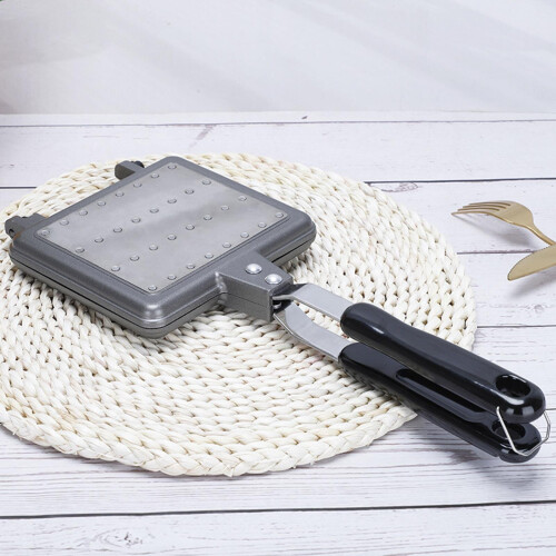 Waffle Maker Mold Baking Tools Stove Top for Breakfast Snacks Cake Household Cooking 2