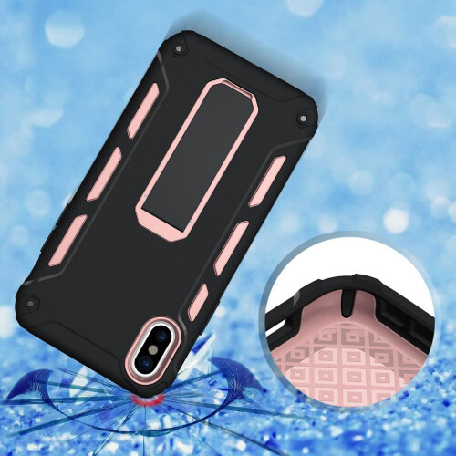 Mobile Phone Protective Case Shockproof For iPhoneX With Support Stand Bracket 1