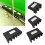 Pool Cue Rack Stick Holder Table Mount Holders Billiard Table Accessories 4