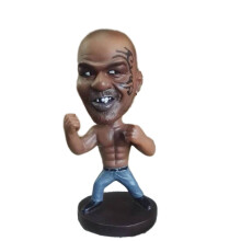 LindenKing MikeTyson Figure Action Hot Boxer Actor Boxing Champion Famous People Statue Bobble Head Gift Fighting character