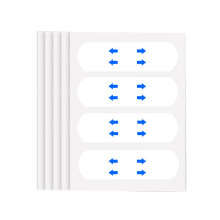 5Set/200Pcs V Face Makeup Adhesive Tape Invisible Breathable Lift Face Sticker Lifting Tighten Chin Face Lift Adhesive