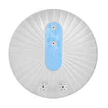 Mini Dishwasher Kitchen Sink Wall Suction Mount Sonic Wave Round Type Dishes Washing Machine