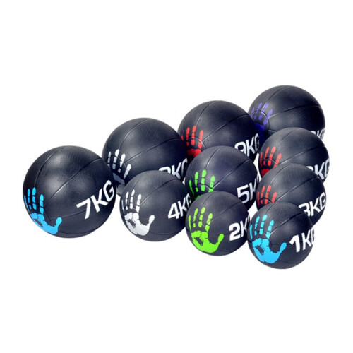 Slam Ball Medicine Ball For Cardio Core Training Elastic Rubber material Durable Use 2