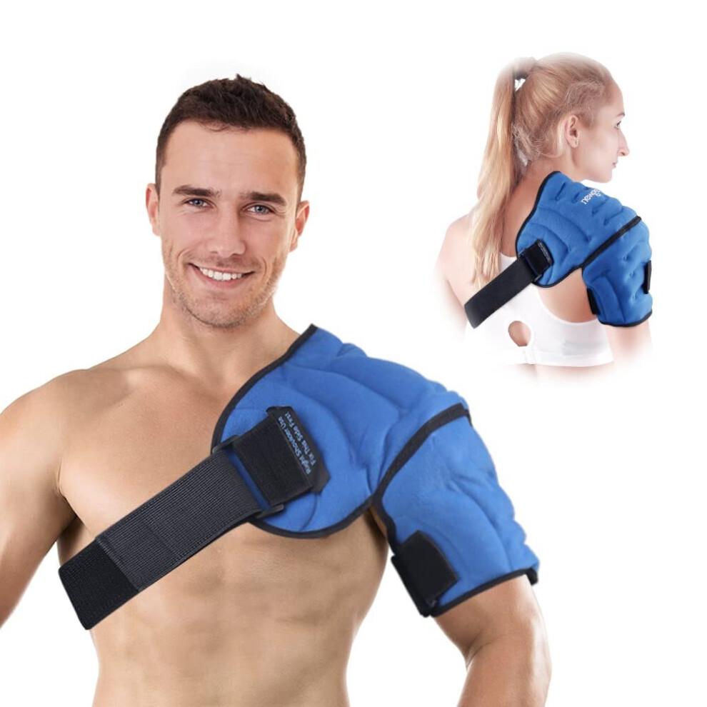 Wejoy Newgo Ice Pack For Shoulder Injuries Cold Gel Wrap Hot Cold Compression Therapy For Shoulder Bursitis Swelling Pain Relief New