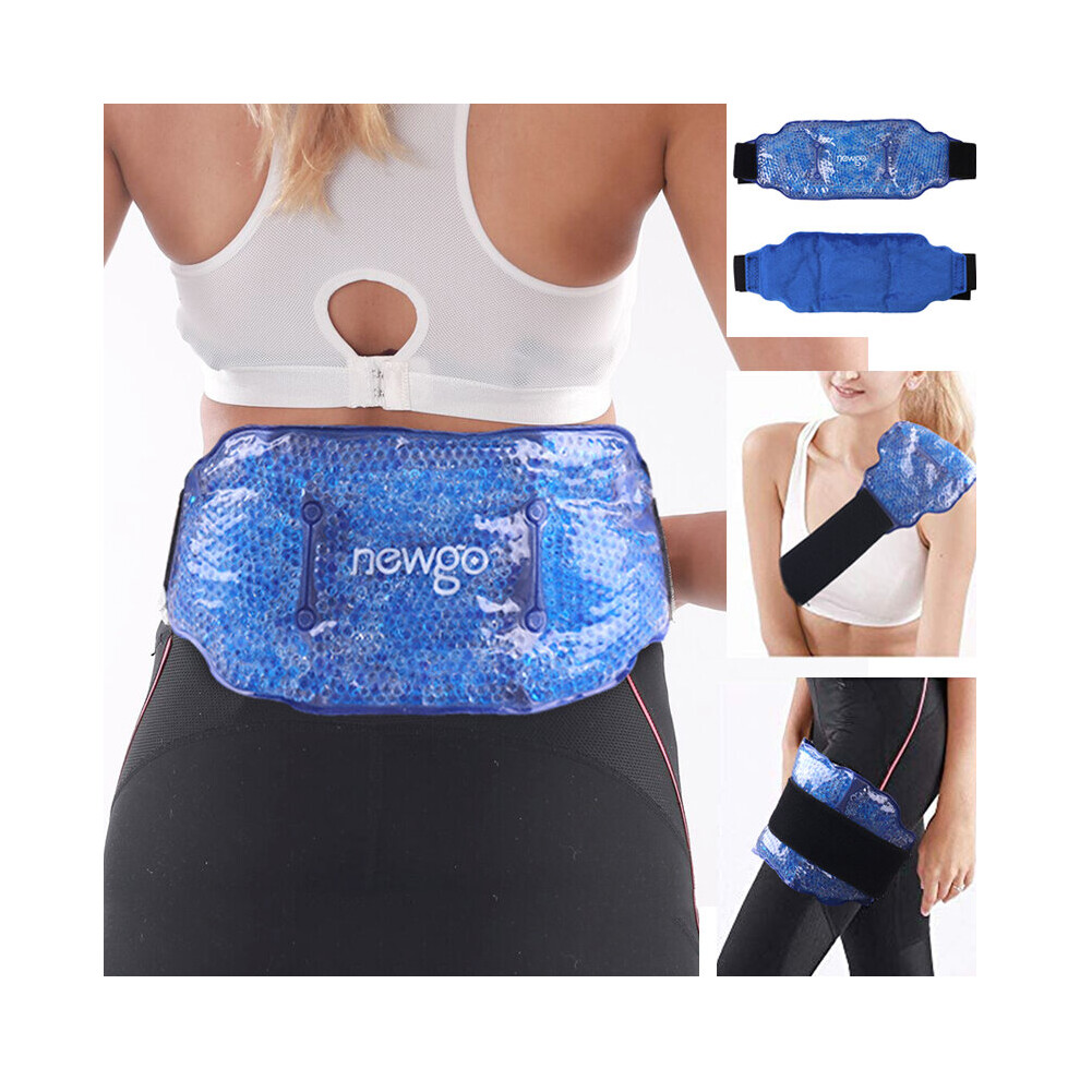 Wejoy Ice Pack For Injuries Pain Relief Reusable Gel Cold Hot Pack Sport Support Back Waist Knee Cold Compression Therapy Wrap Ice Bag