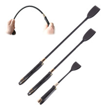30-60CM SM Bondage Leather Riding Crop Horse Whip pony Spanking Knout Fetish BDSM Flirt Flogger Adult Games Sex Toys for Couples
