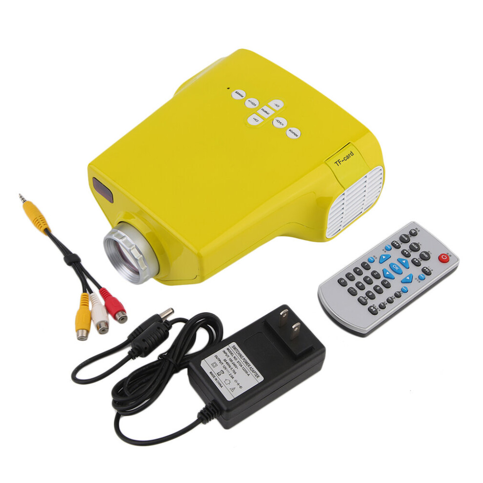 Built-In Speakers Hdmi Mini Led Entertainment Projector Home Cinema Theater 5063131633658