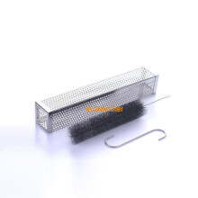 BBQ Pellet Smoker Tube 12" Smoke Generator for Hot cold smoking Stainless Steel