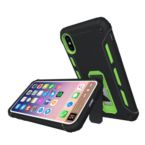 Mobile Phone Protective Case Shockproof For iPhoneX With Support Stand Bracket 1