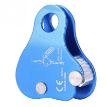 Rock Climbing Pulley Descender Safety Rope Quickdraw Gripper Outdoor Climbing Rope Grab Lock Mountaineering Safety Equipment